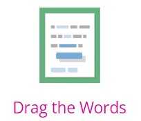 Drag the Words