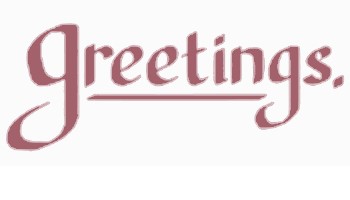 Cartão de Saudação